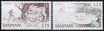Danmark AFA 1156 - 57<br>Postfrisk